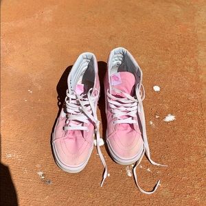 Classic old skool Vans hi-top women’s 9 men’s 7.5